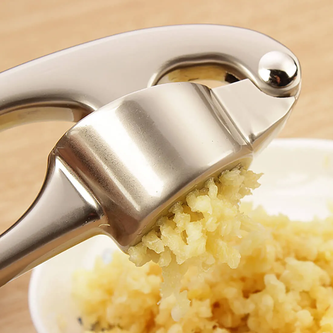 ESPREMEDOR DE ALHO DE ACO INOX - Imagem 2