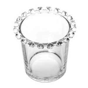 PORTA TALHER DE CRISTAL CORAÇÃO